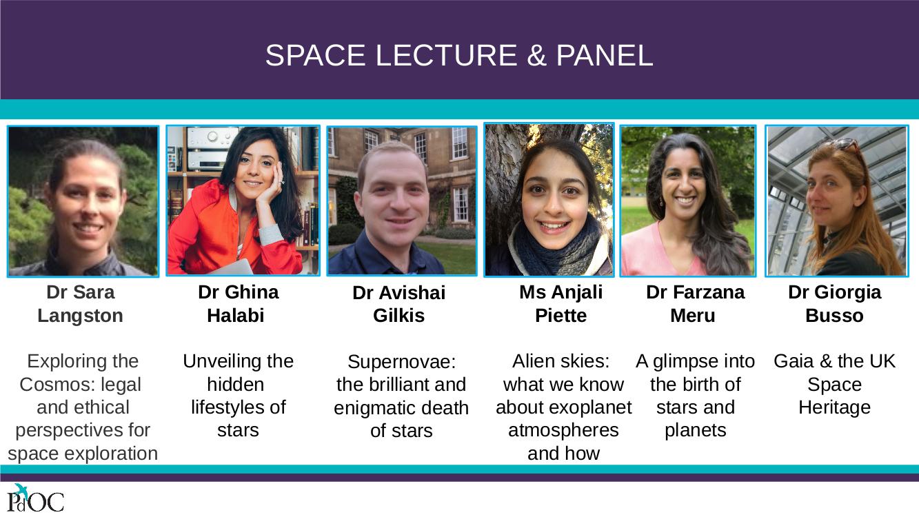 Space Lecture Speakers